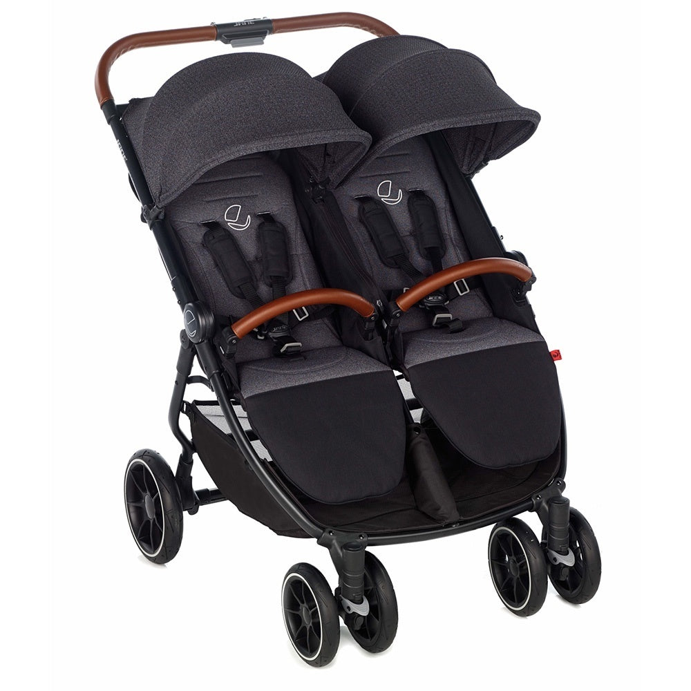 Double pushchair suitable outlet from birth