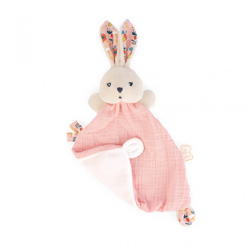 Kaloo K Doux Doudou Rabbit Poppy 20cm DeWaldens Pram Centre